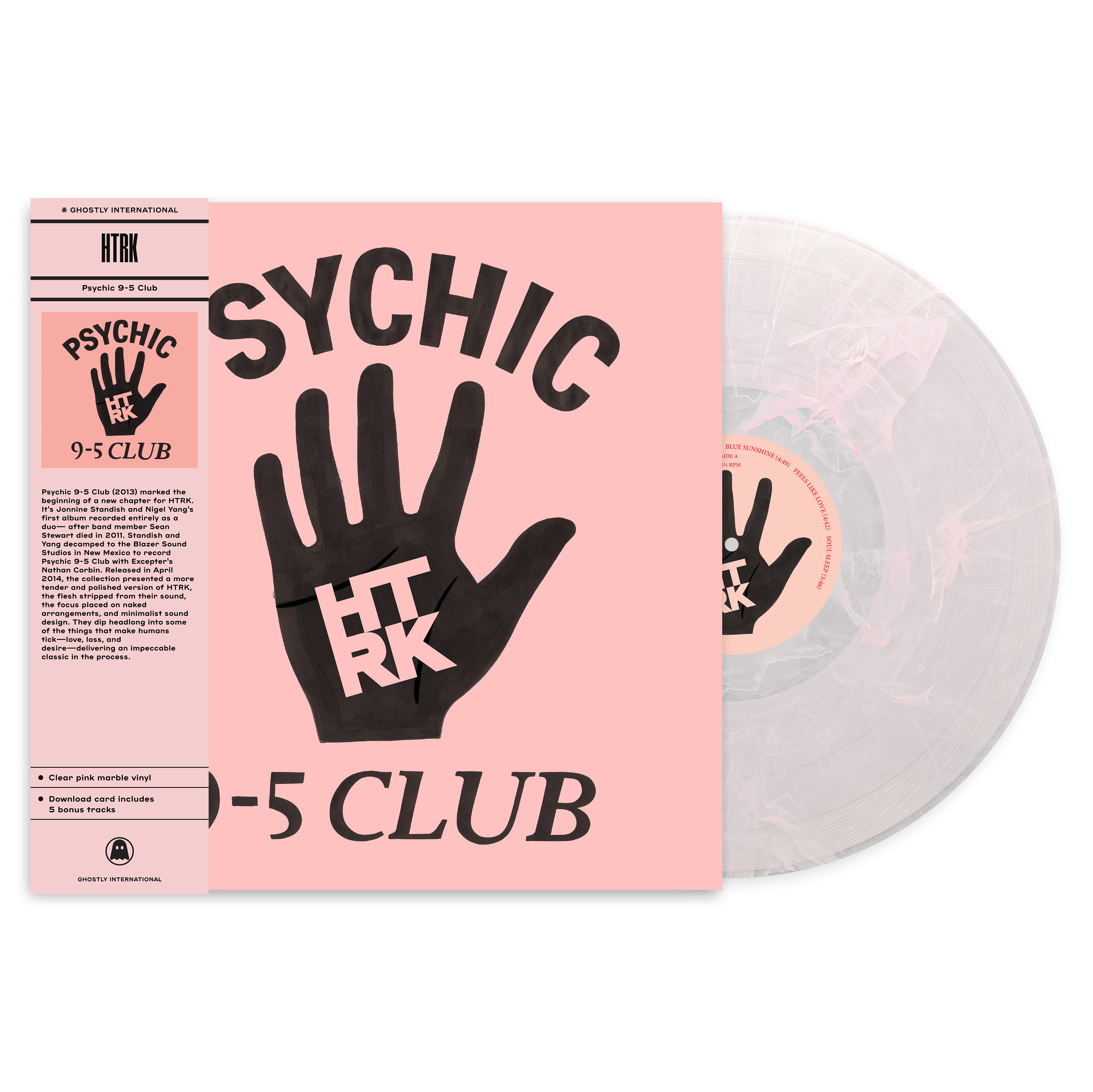 洋楽 HTRK / PSYCHIC 9-5 CLUB Ghostly International - Psychic 9-5 Club